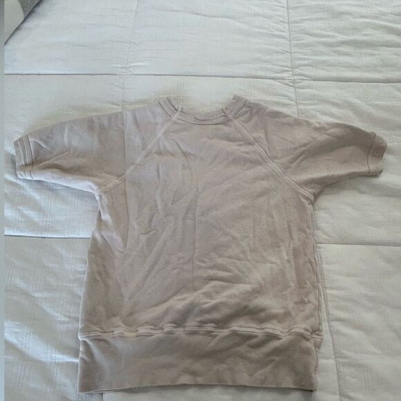 We The Free | Free People | Off White Surf Raglan Sweatshirt Tee - Picture 6 of 6